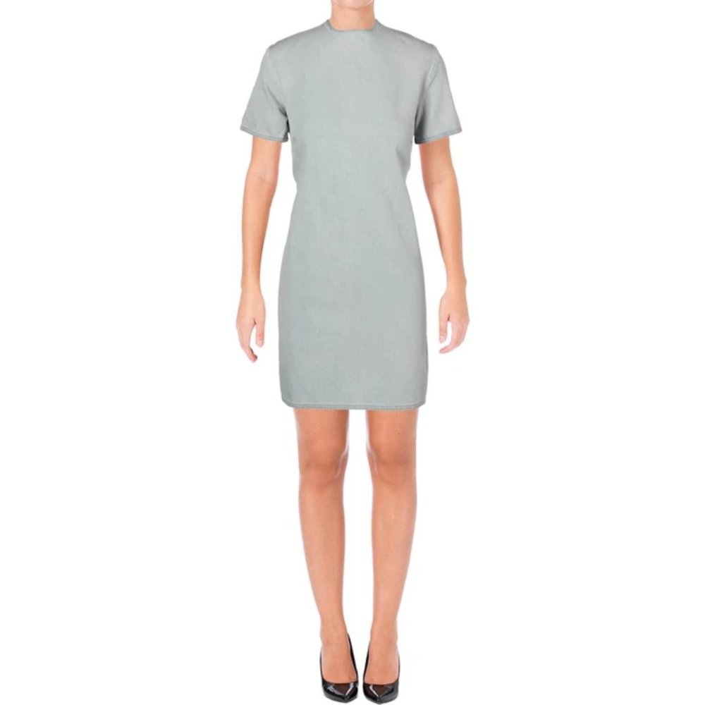 NWT Cheap Monday Mini Denim Dress with Cutout Back